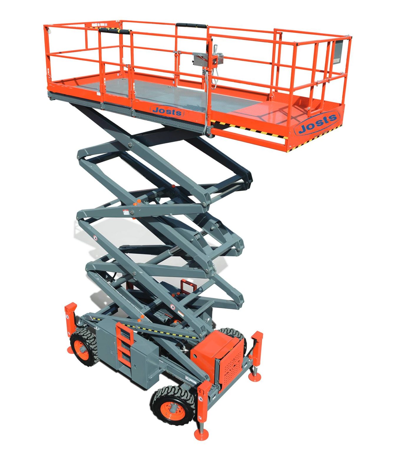 Electric Rough Terrain Scissor Lifts (Self-Propelled)